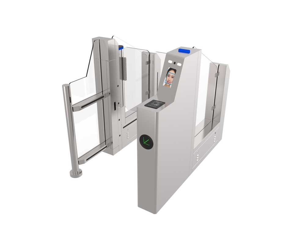 Portas de balanço automáticas do aeroporto dos sistemas SUS304 da porta do torniquete de ISO9001 Rfid