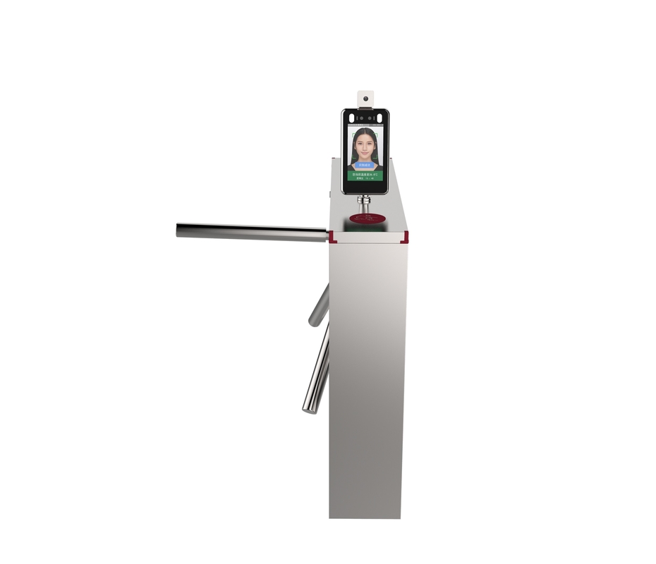 O ISO térmico automático da porta do torniquete do tripé do varredor SUS304 do reconhecimento de cara certificou
